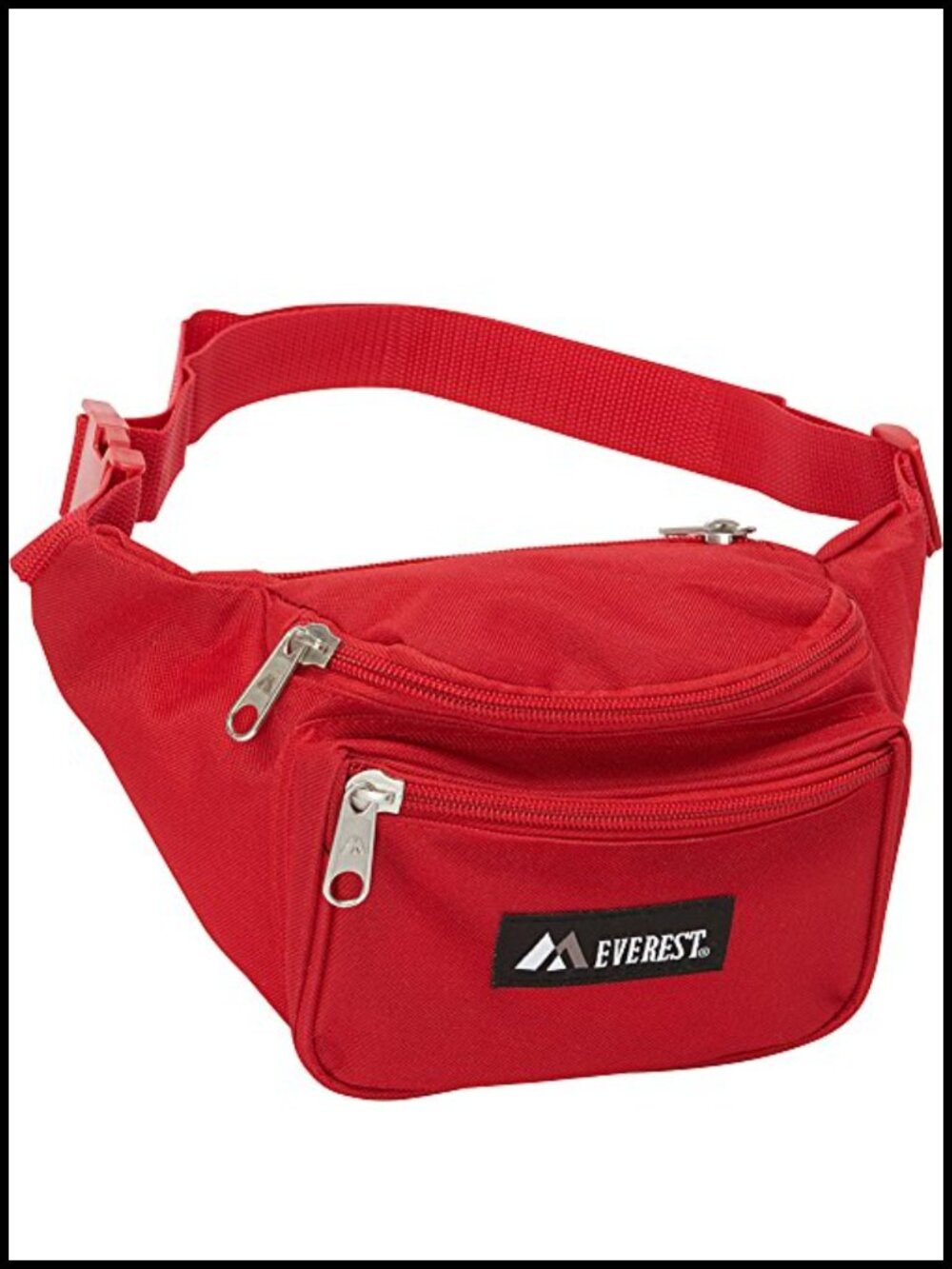 Everest Signature Waist Pack Polyester Hiking Daypack Adjustable Strap